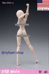 86TOYS T86 1/12Female Pale Suntan Joint Flexible Body For 6”Action Figure Model