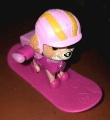 ~Paw Patrol Snowboard Pup Set~ Winter Rescue Action Pack Pup~ Rare Full Set~