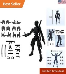 Elegant 5.54” T13 Articulated Figure – Customizable with 12 Unique Accessories