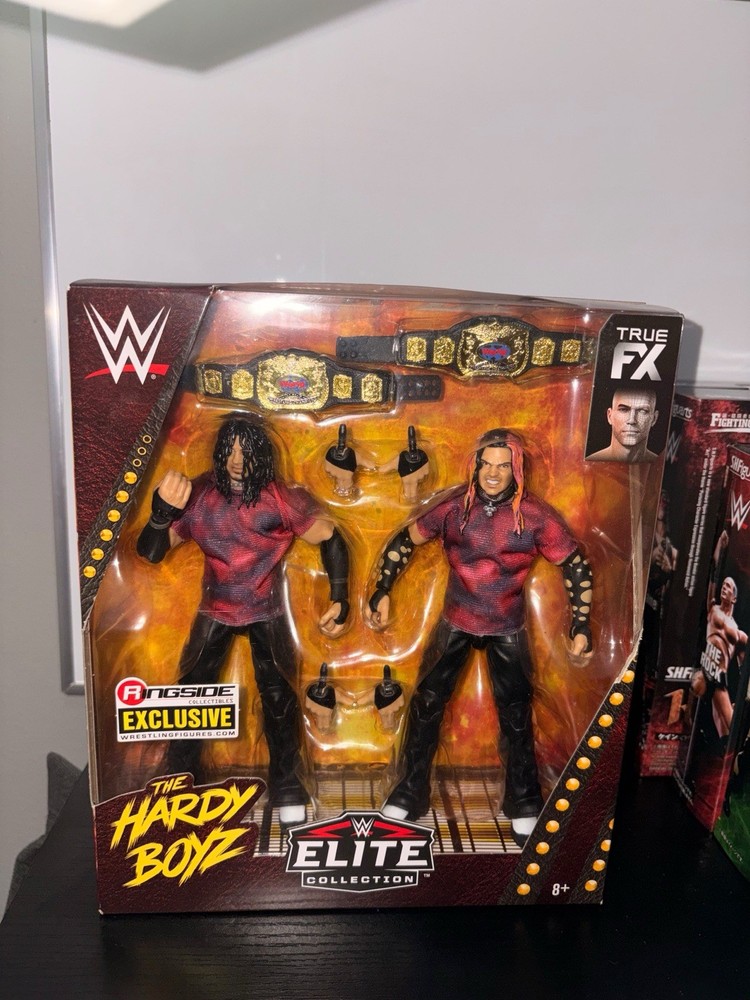 WWE Elite Collection the Hardy Boyz Matt Jeff Ringside Exclusive Figures NEW