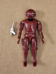 1979 Sentry + Silver Blaster The Black Hole Red Robot Figure MEGO Disney Vintage
