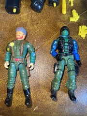 Vtg Go Joe Big Bear Beachhead Action Figures
