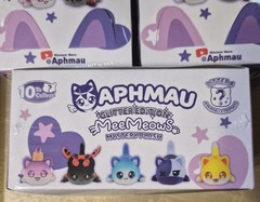 APHMAU MEEMEOWS LOT OF 5 GLITTER EDITION MYSTERY PLUSH BOXES NEW/SEALED