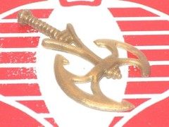 Dragons Knights and Daggers Weapon Gold Axe Imperial Original Figure Accessory
