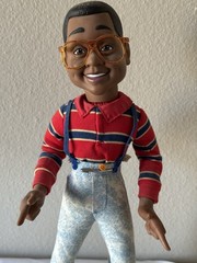 Vintage STEVE URKEL FAMILY MATTERS 19” Talking Doll – TGIF TV – 1991 Hasbro