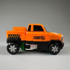 Hello Carbot Spinnable Transforming Figure Car Toy Sonokong **Missing Spinner**