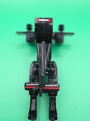 Vintage Gobots Warpath Helicopter Robot Figure 1980s Loose Missing Propeller