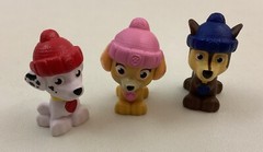 Paw Patrol Artic Winter Snow Rescue Pups Mini 2″ PVC Figures 8pc Lot Chickaletta