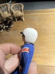 Vintage Ideal 1976 Robbie Knievel Figure W/Helmet & Belt Teenage Stuntman