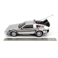 Hollywood Rides: Back to the Future DeLorean Time Machine RC (R/C) 1:16 Car 🆕