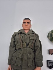 Lot of 21st Century Toys Vietnam Era US Soldier (4 with Accessories) + In Time