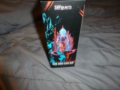 SH Figuarts Dragonball Z Super Saiyan God Son Goku Kaio-Ken Event Exclusive Edit