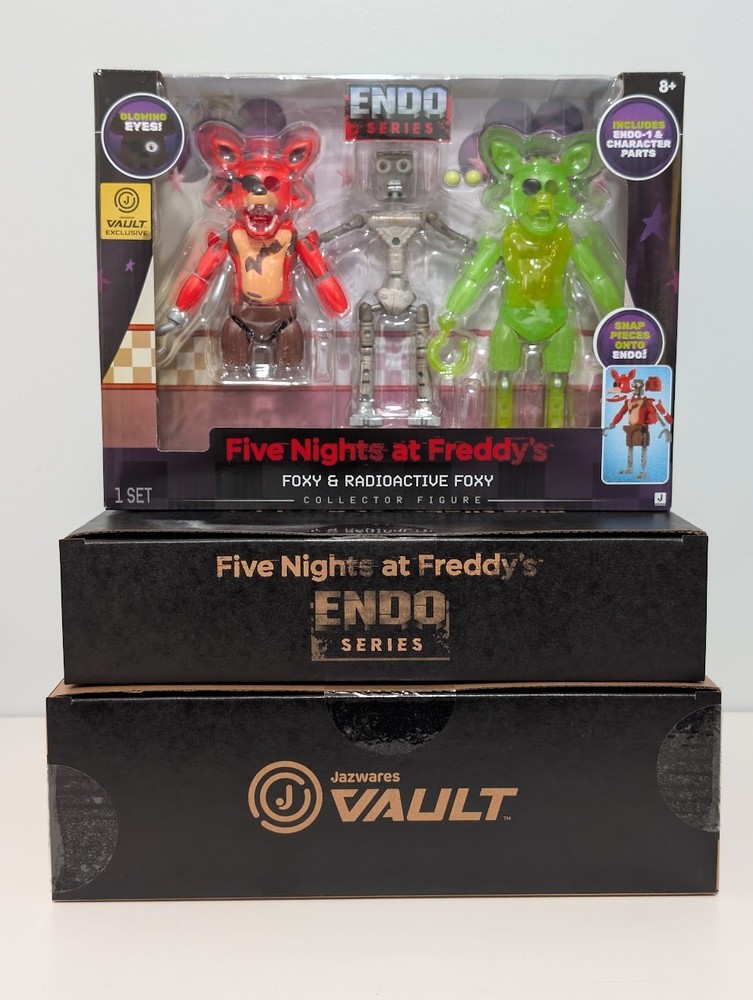 Five Nights at Freddy’s Endo-01 (Classic Foxy and Radioactive Foxy) Vault