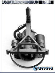 ❶❶1/6 M134 Heavy Machine Gun Gatling 8018 Minigun Bullet Box TERMINATOR T-800❶❶
