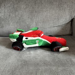 Pixar Cars 2 Francesco Bernoulli 16″ Plush Formula 1 Racing Car Disney Store F1