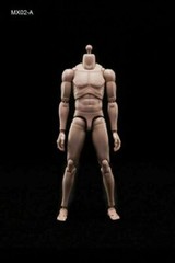 MX02-A 12″ Europe Skin Male Action Figure Body For 1/6 Head Sculpt Model Toy USA