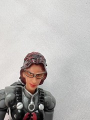 GI Joe Unreleased Baroness Prototype Figure w/ Gray Outfit & Red Hair Cobra 2003