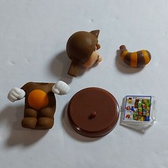 Super Mario 3D Land 2″ Raccoon Tanooki Mario Choco Egg Figure Gashapon Furuta