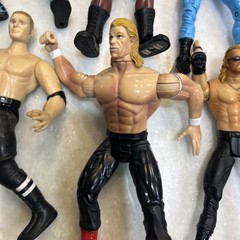 Lot Of 15 Wrestling Figures Mixed Different Years & Collections 90’s & More