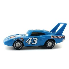 2Pcs Disney Pixar Cars No.43 The DiNOco King Hauler Truck 1:55 Diecast Toys Set~