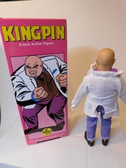 Mego 8″ Action Figure Custom Marvel Comics Daredevil Spiderman Foe Kingpin Boxed