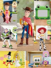 TOPTOY Pixar Toy Story 5 Friends Forever Series Blind Box Woody Buzz Confirmed
