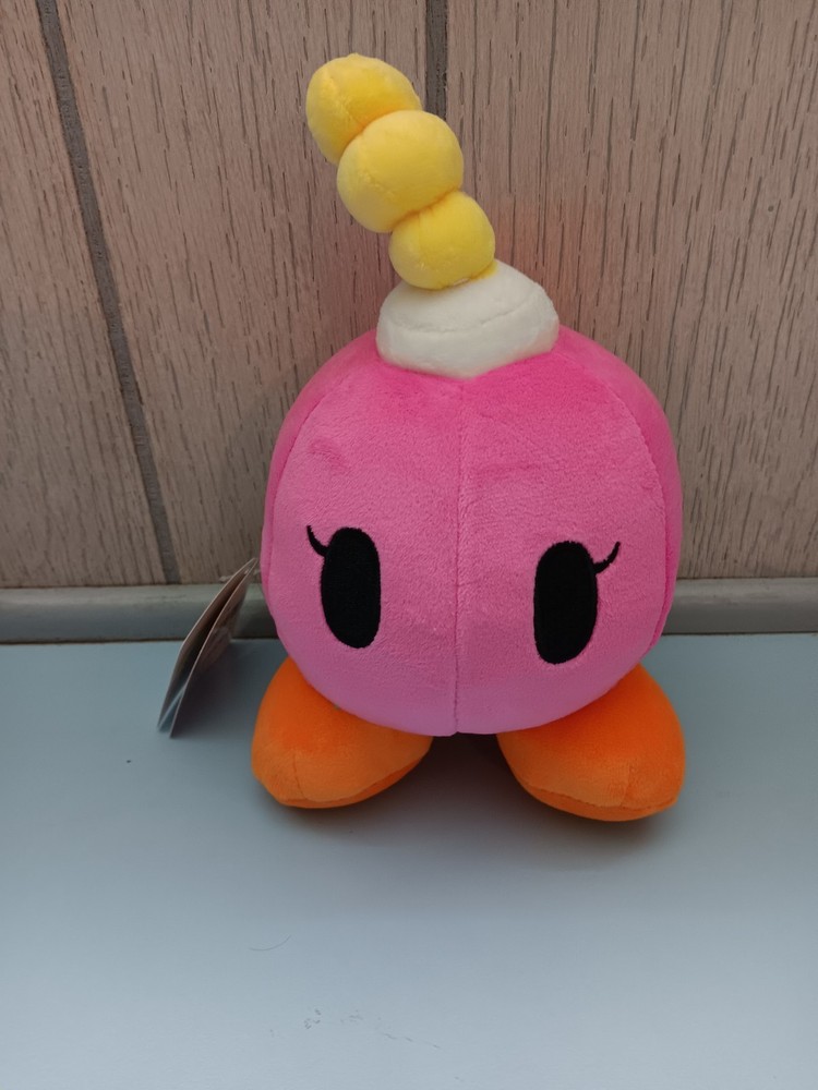 Mario Bros. Bombette Plush 6″ Inches (New)