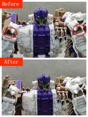 DIY Replenish Filler Upgrade Kit For Legacy United Beast Wars Universe Tigerhawk