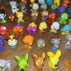 Moose Toys The Ugglys Pet Shop & Wash Van Mini Toy Figures Mixed Lot of 126 Rare