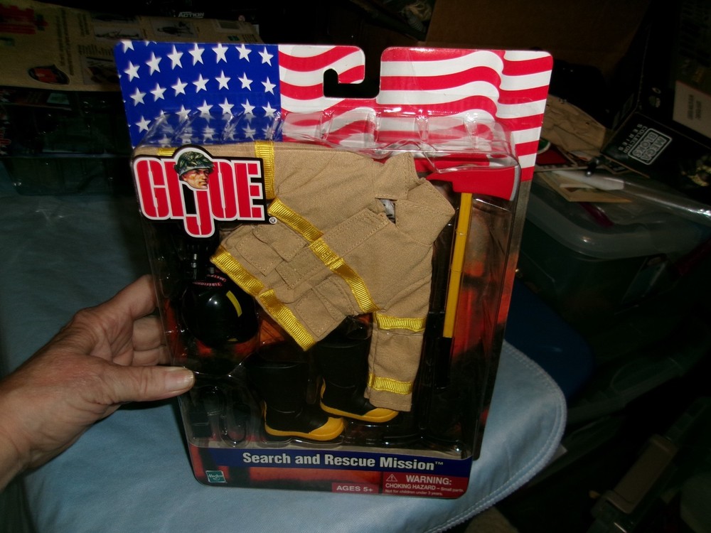 2002 GI JOE Search and Rescue Mission Set-MIP