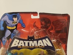 Batman Brave and the Bold BLUE BEETLE vs KANJAR RO Box Damage 2009