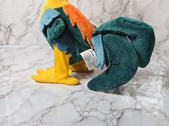 Disney Hei Hei Moana Plush Clucking Rooster Toy Animatronic Tested