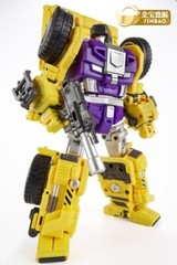JINBAO Oversized Devastator 6pcs Full Set Green/Yellow Figure Upgrade Kit