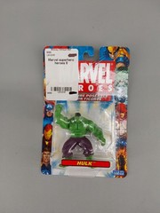 Lot of 6 Marvel Heroes Miniature Poseable Action Figures Toy Biz Worldwide 2005