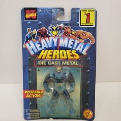 Marvel Comics Heavy Metal Heroes Die Cast Metal Figures 1997 LOT OF 12!