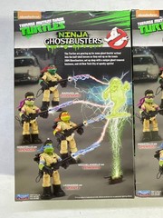 Playmates NINJA Ghostbusters TMNT Action Figures Complete Set of 4 SEALED -i01