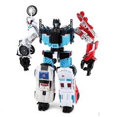HZX Defensor Bruticus Superion Devastator 30CM IDW Transformation Toys NO BOX