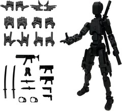 Elegant 5.54” T13 Articulated Figure – Customizable with 12 Unique Accessories