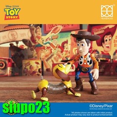 Herocross ~ HMF #067R Disney Toy Story Woody 2.0 & Slinky Dog Figure