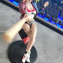 Harley Quinn Suicide Squad Figure DC Comics Baseball Bat Sitting Replica Toy