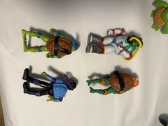 Lot of 25 TMNT Mutant Mayhem Action Figures + Weapons Accessories