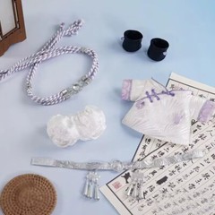 For Plush toy 20cm Doll Clothes Chinese Tradtional Clothing Sets Dress Up