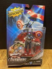 Marvel The Avengers Captain America Aerial Infilltration Mission Figure 2011 New