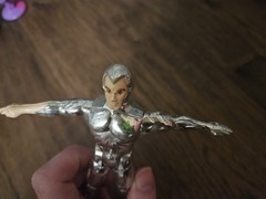 Vintage Silver Hawks Quick Silver Action Figure Used Condition Incomplete Toy