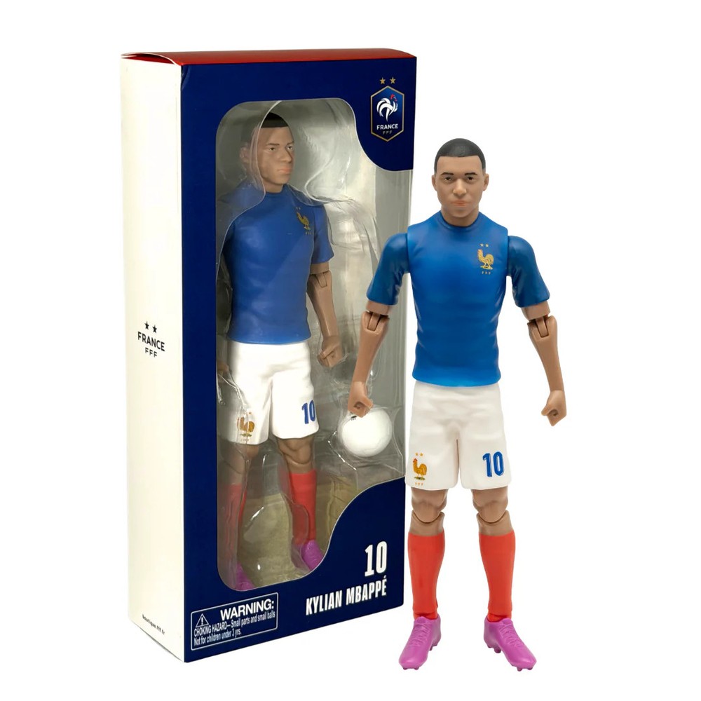 Banbo Toys SOCKERS France National Kylian Mbappé 8″ Soccer Action Figure