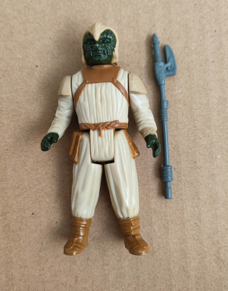 Star Wars Vintage Mexico Lili Ledy Klaatu Skiff Black Hood Variant Near Mint 80s