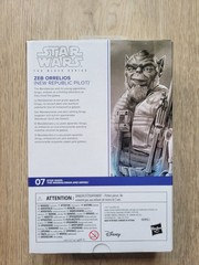 Star Wars Black Series First Edition Zeb Orrelios Mandalorian Grogu White NIB