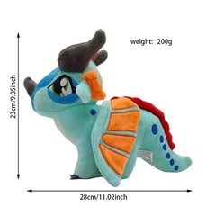 Wings of Fire Plush Toys Dragon Soft Stuffed Animal Doll Cute Gift for Kids
