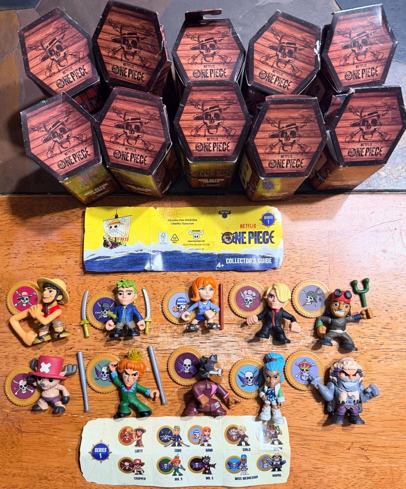 Netflix ONE PIECE Mini Figures SINGLES & SETS (take your pick)