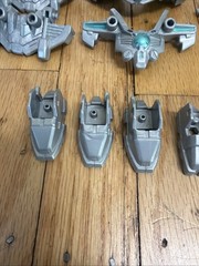 Vtg Bandai 1999 Power Rangers Lost Galaxy Armored Red Ranger Parts Weapons Lot